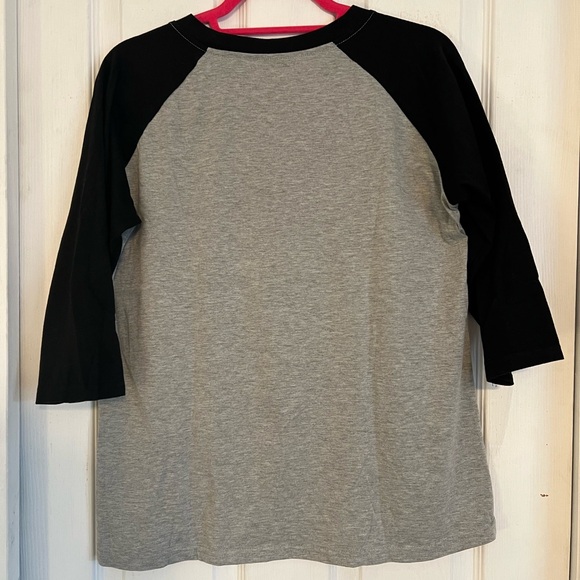 LET IT SNOW! Christmas Snowman Baseball Tee - Picture 4 of 5